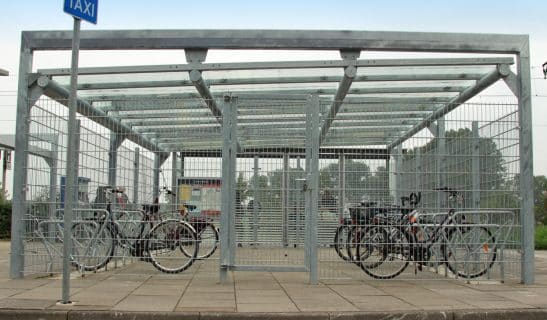 Fahrradhaus Frame, beidseitige Einstellung mit Mittelgang
